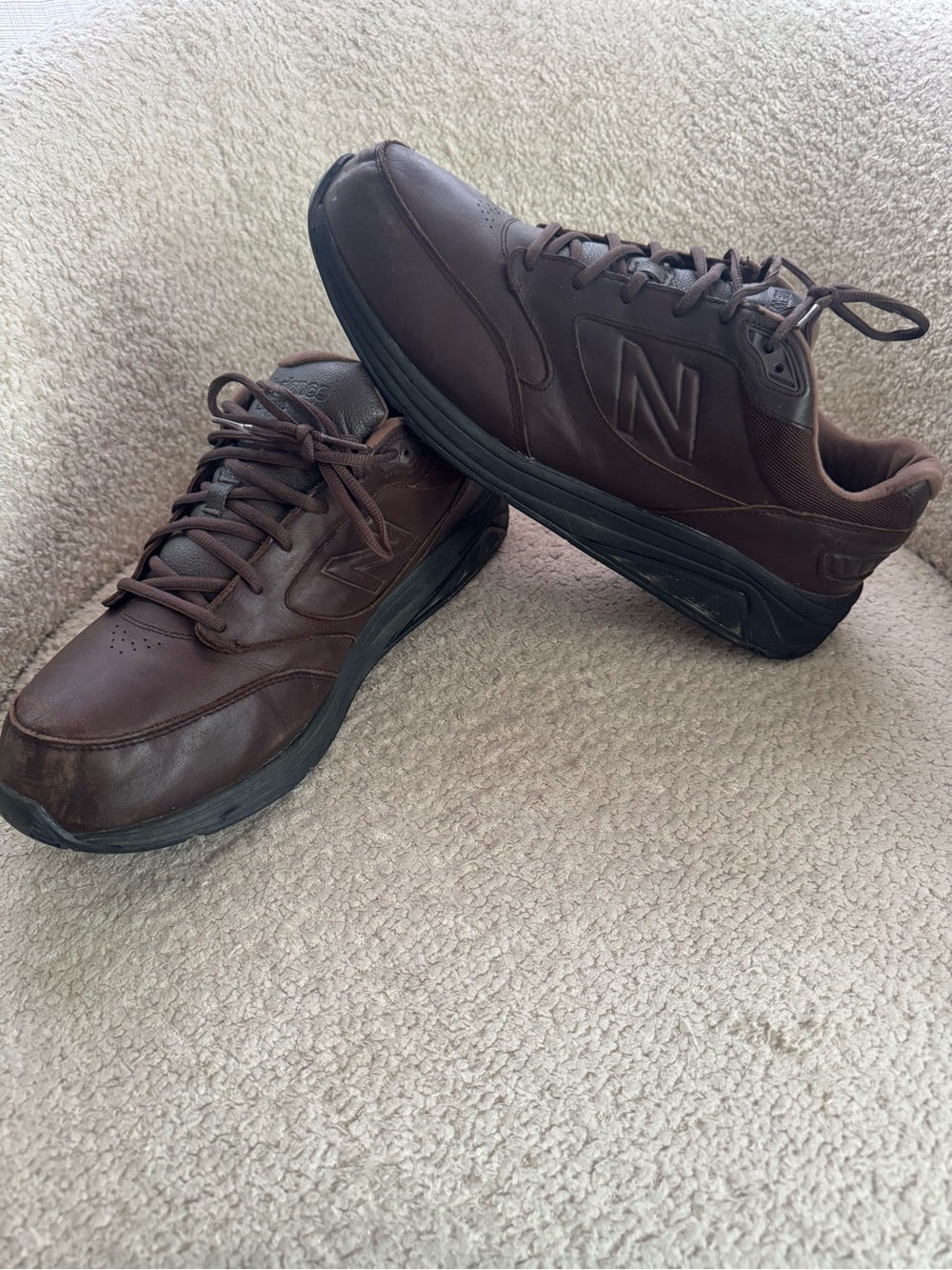 New Balance 928v3 Walking Shoes Men’s 14 4E Extra Wide Brown Leather